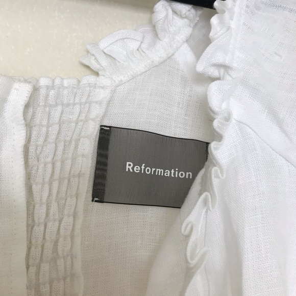 💙SOLD💙 Reformation Klara Dress (White) - Picture 7 of 8